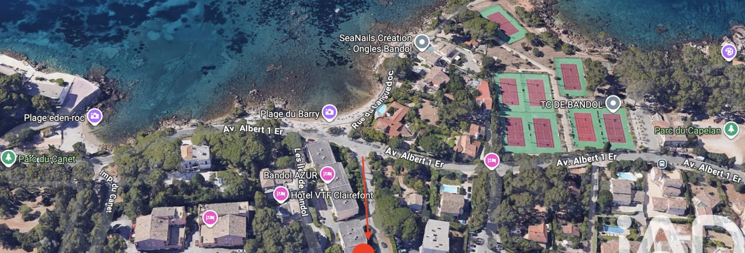 Appartement 2 Pièces 52 m² à vendre à Bandol (83150)