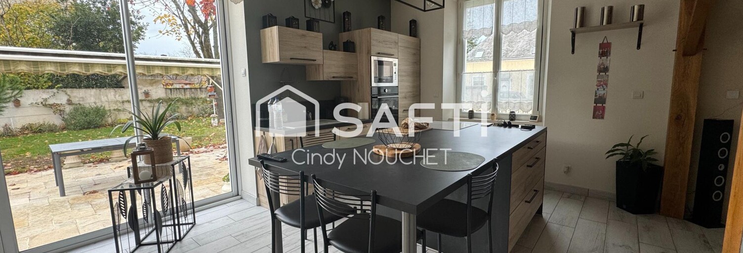 Maison 6 Pièces 115 m² à vendre à Noyen-sur-Sarthe (72430)