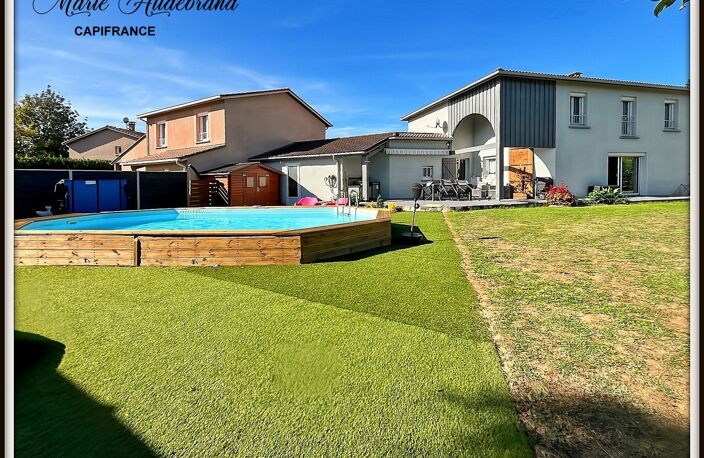 MAISON FAMILIALE 150m² - 5 CHAMBRES AVEC JARDIN & PISCINE - quartier LA SALEVE — photo 2