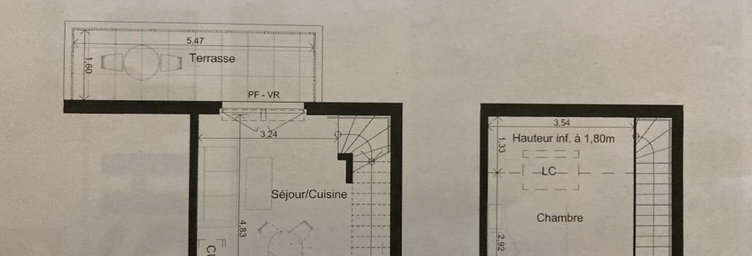 Appartement 2 Pièces 40 m² à louer à Saint-André-de-la-Roche (06730)