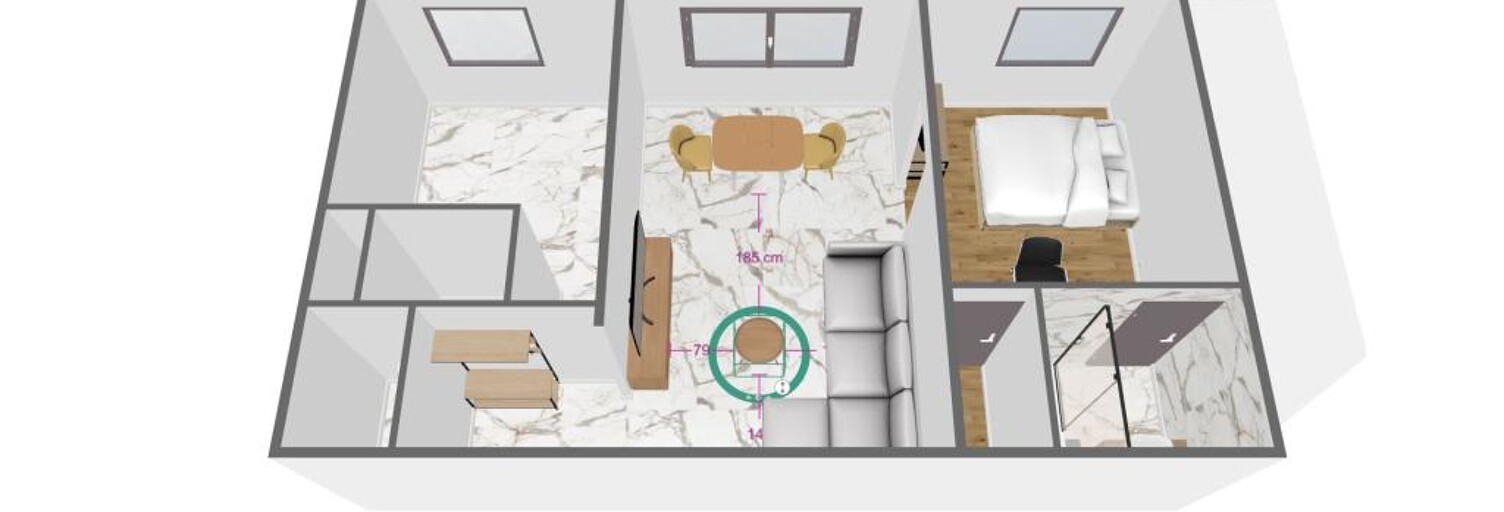 Appartement 2 Pièces 47 m² à louer à Alfortville (94140)