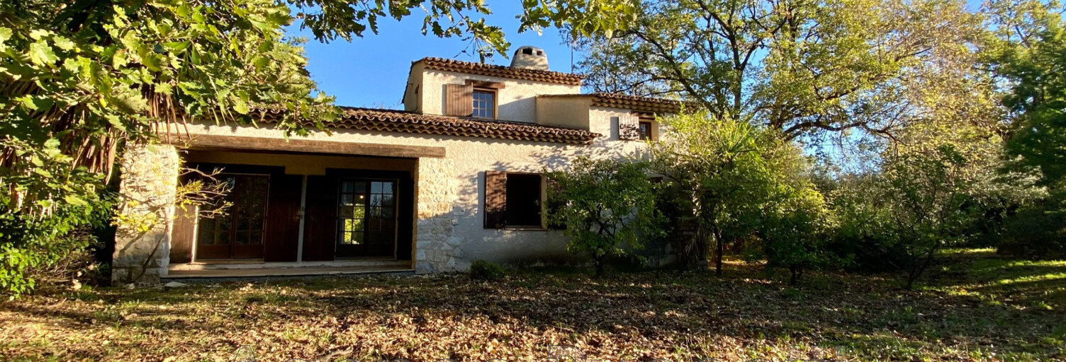 Maison 6 Pièces 138 m² à vendre à Tourrettes-sur-Loup (06140)