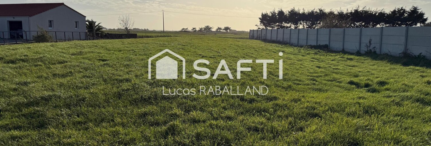 Terrain  1695 m² à vendre à Bouin (85230)