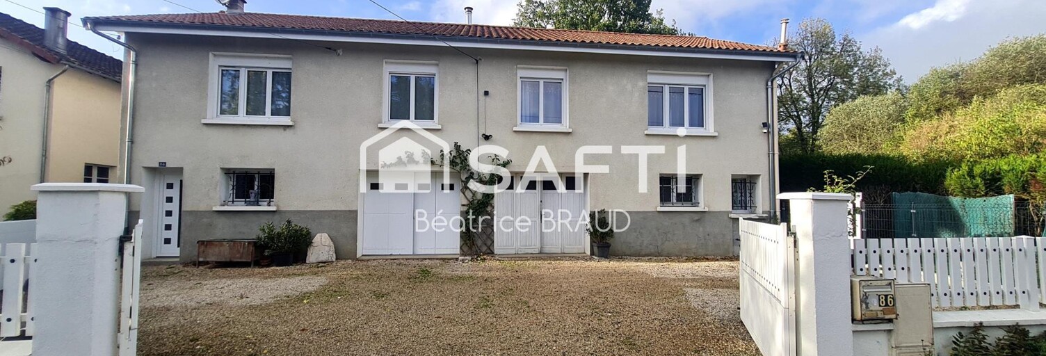 Maison 6 Pièces 135 m² à vendre à Chabanais (16150)