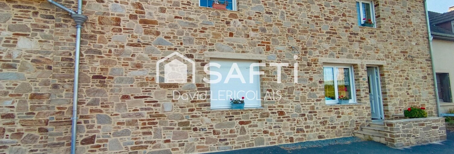 Maison 7 Pièces 164 m² à vendre à Saint-Sébastien-de-Raids (50190)