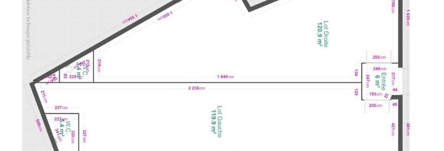 Commerce 2 Pièces 296 m² à louer à Colmar (68000)