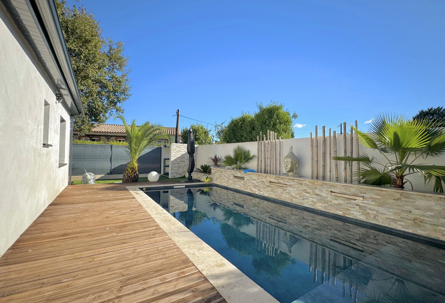 Villa moderne de plain-pied à Saint-Privat-des-Vieux   118 m2 habitables avec piscine — photo 1