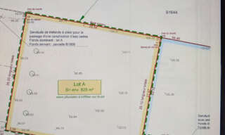 Terrain  825 m² à vendre à Chazey-sur-Ain (01150)