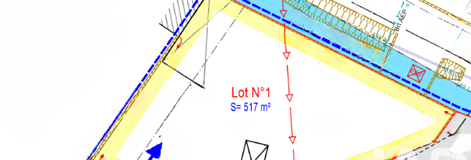 Terrain  517 m² à vendre à Chantemerle-les-Blés (26600)