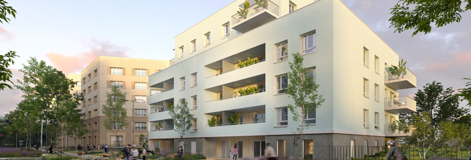 Appartement neuf T2, T3, T4, T5 Pièce 42 à 121 m² à vendre à Échirolles (38130)