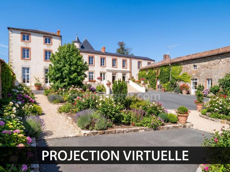 Domaine de charme du XVIᵉ siècle aux portes de Cholet (49) — Logis de 500 m² & 550 m² de dépendances sur 1 ha clos — photo 1