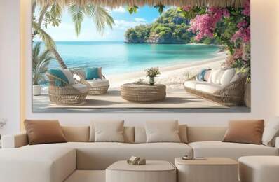 Superbe villa contemporaine style balinais vue dégagée avec piscine à BAIE MAHAULT (971) — photo du bien