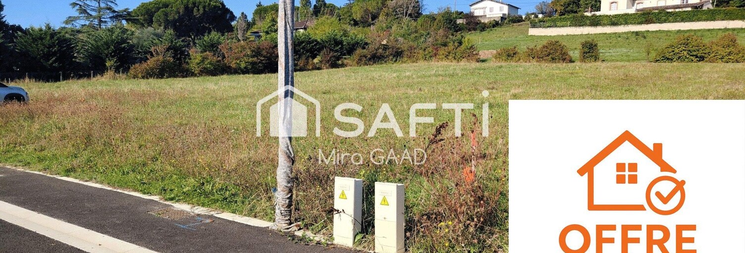 Terrain  1324 m² à vendre à Saint-Sulpice-la-Pointe (81370)