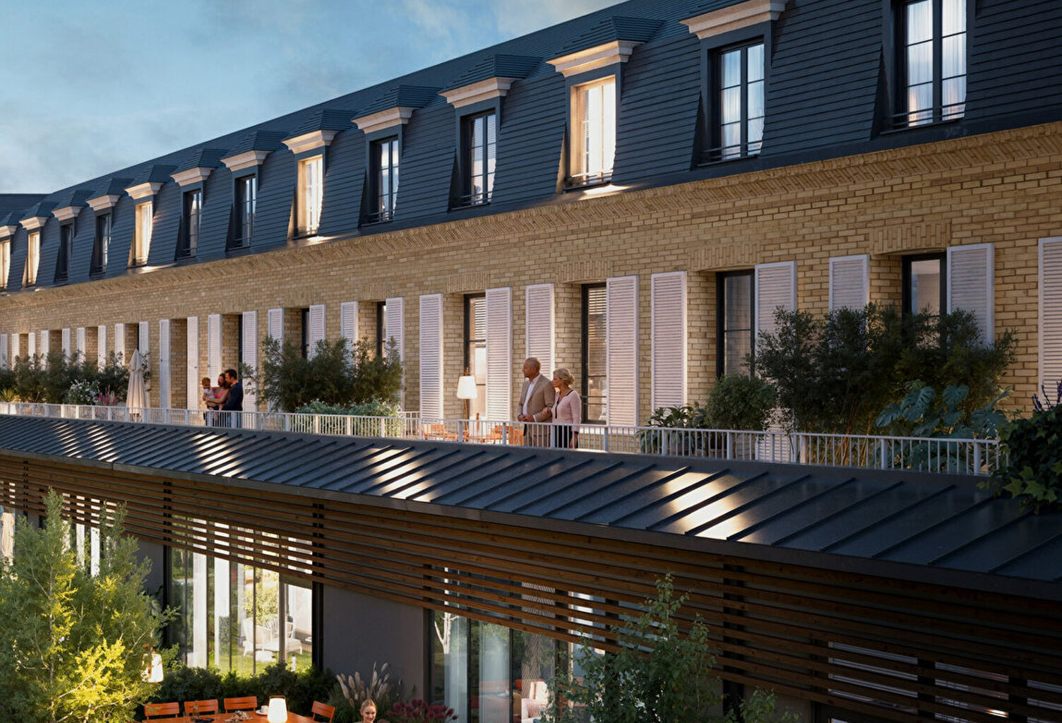 T3 avec 89 m² de jardin + parking. Réhabilitation & extension contemporaine — photo 1