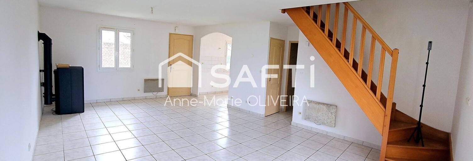 Maison 6 Pièces 90 m² à vendre à Chauny (02300)