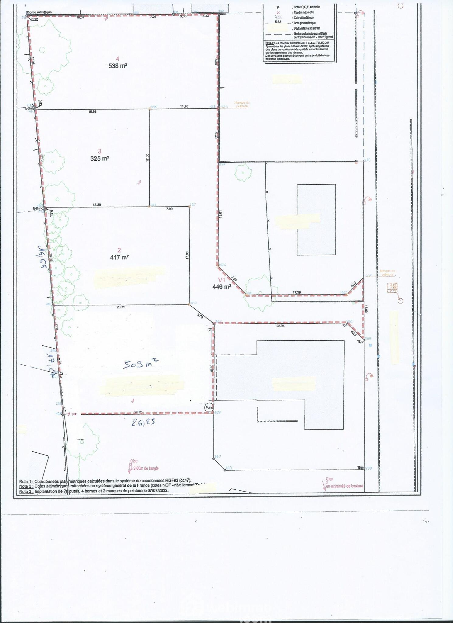Terrain à bâtir - 509m² - Longeville-sur-Mer