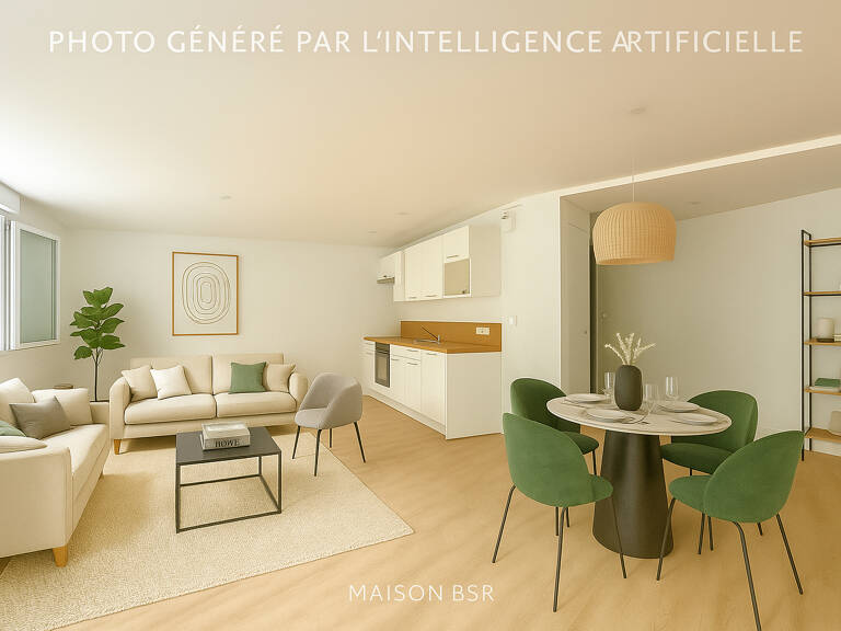 Appartement Nantes 3 pièces 81 m2 Quartier Mellinet — photo 1