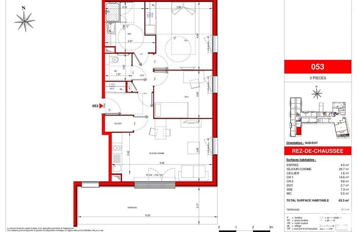 Vente Appartement 3 pièces — photo 4