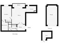 VENTE FONTAINES SUR SAONE 69270 - CENTRE BOURG BEAU T2 40M2 AVEC BALCON CAVE ET GARAGE DANS RESIDENCE STANDING — photo 2
