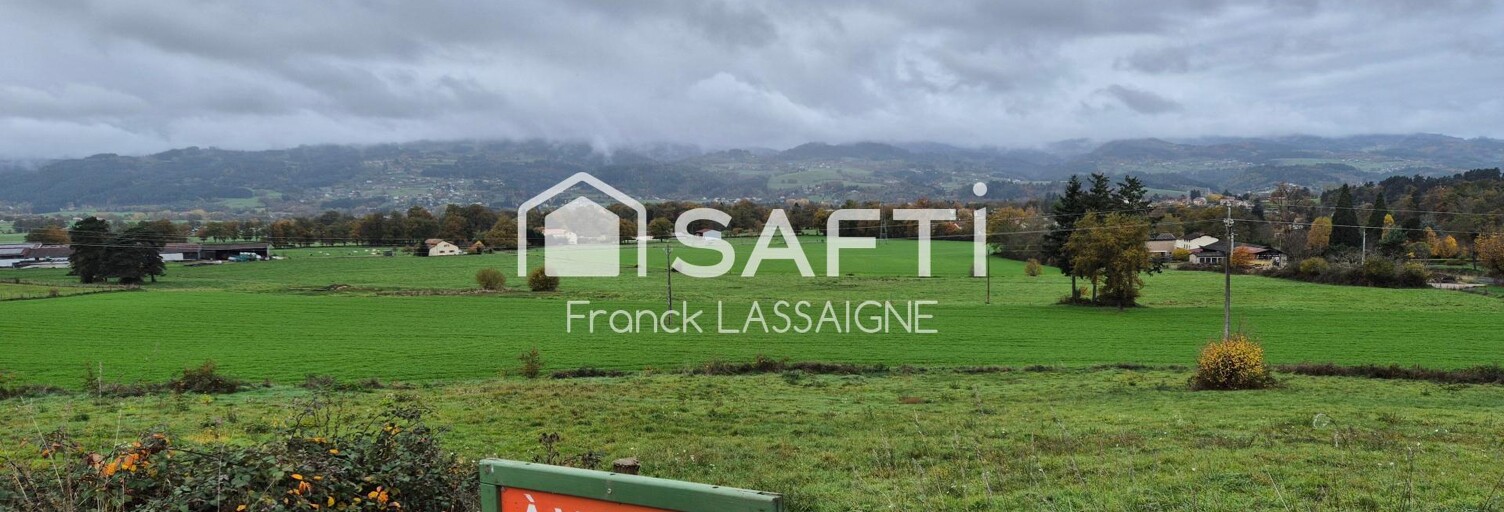 Terrain  5690 m² à vendre à Ambert (63600)