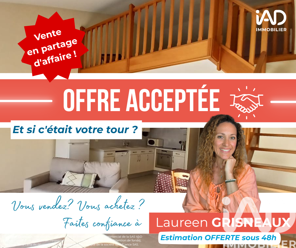 Perpignan - 60m² - 3p. - 2ch.