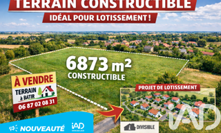 Terrain  6873 m² à vendre à Vizille (38220)