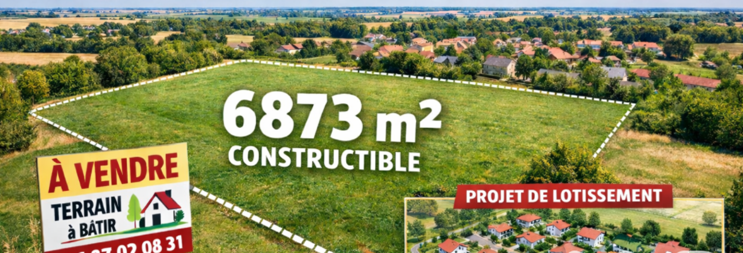 Terrain  6873 m² à vendre à Vizille (38220)