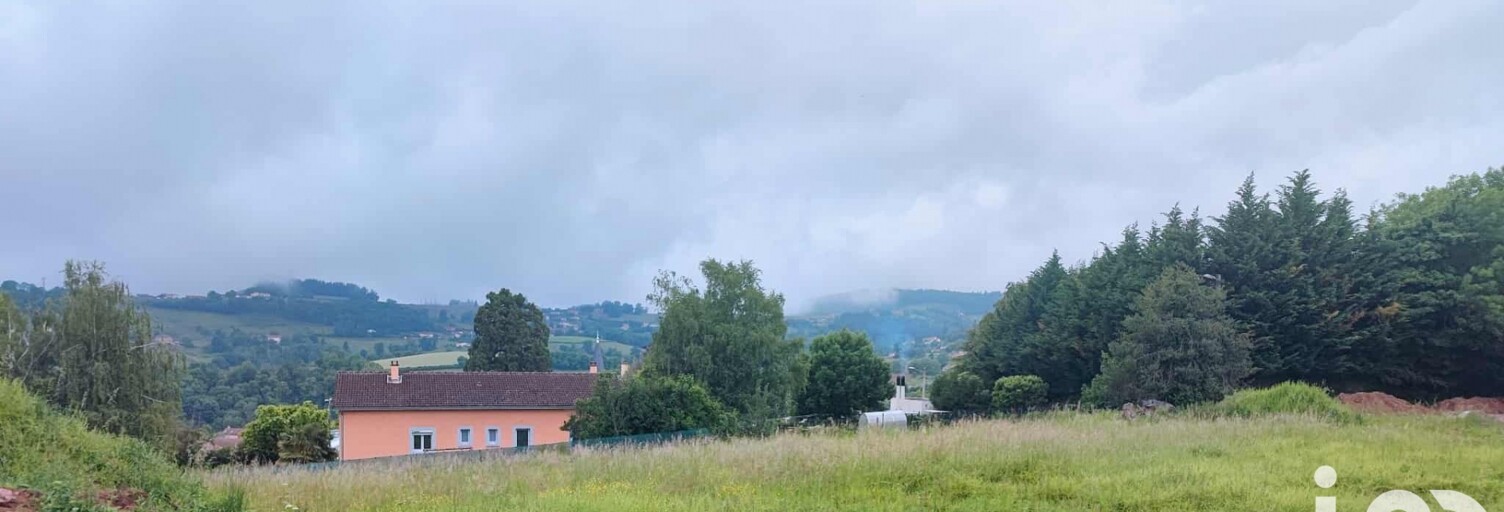Terrain  2813 m² à vendre à Cours (69470)