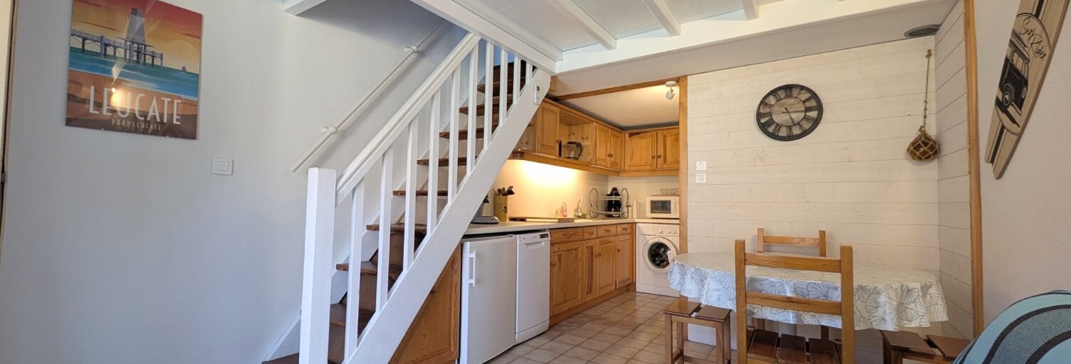 Maison 2 Pièces 28 m² à vendre à Leucate (11370)