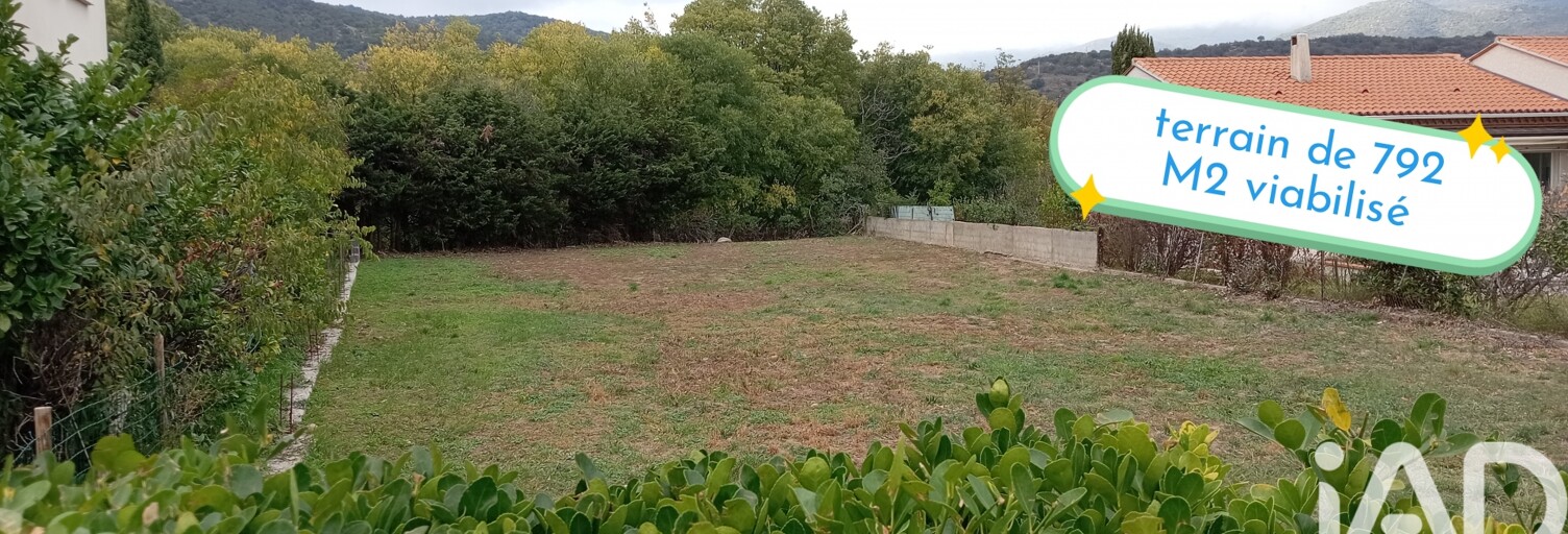 Terrain  792 m² à vendre à Prades (66500)