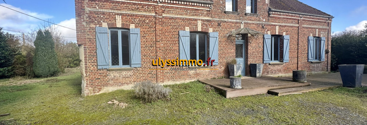 Maison 9 Pièces 177 m² à vendre à Beaucourt-en-Santerre (80110)