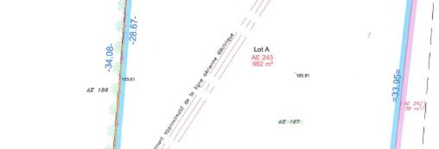 Terrain  962 m² à vendre à Gisors (27140)