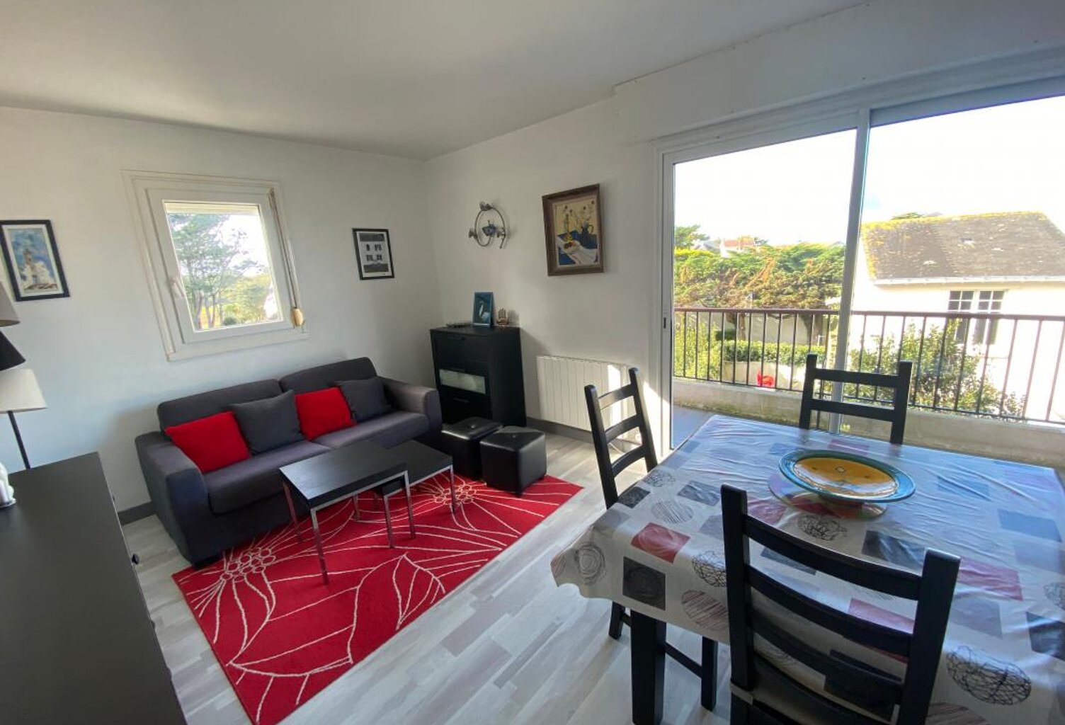 Appartement T2 Le Croisic – Côte Sauvage – Vue Latérale Mer — photo 1