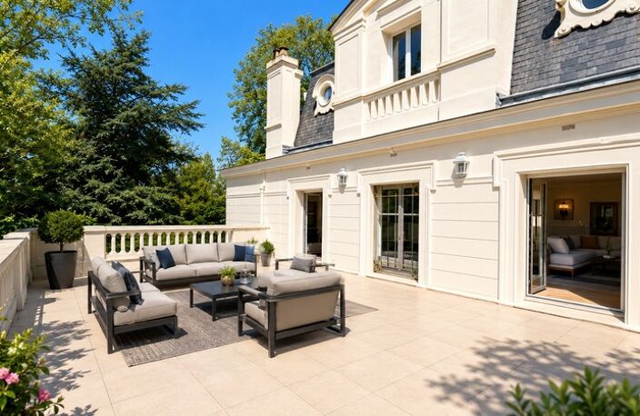 Dpt Hauts de Seine (92), à vendre VAUCRESSON maison P10  - Terrain de 1 330,00 m² — photo 3