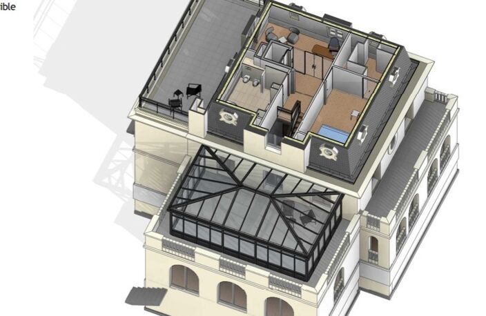 Dpt Hauts de Seine (92), à vendre VAUCRESSON maison P10  - Terrain de 1 330,00 m² — photo 4