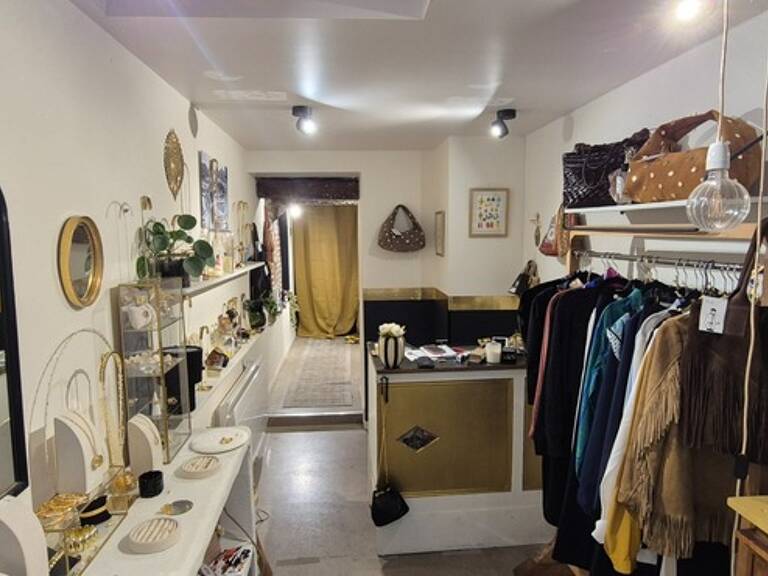 Droit au bail – Boutique 25 m² + cave – Emplacement N°1 Rouen Rive Droite (rue piétonne) — photo 1