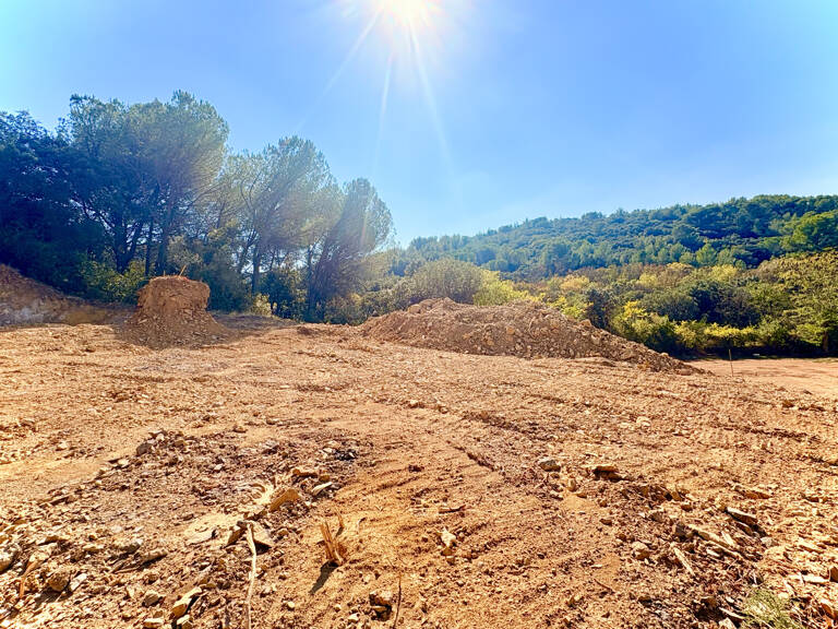 terrain 2150 m2 - position dominante - vue collines — photo 1