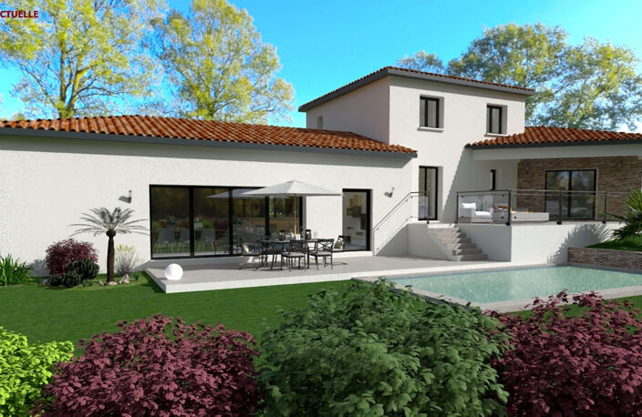 terrain 2150 m2 - position dominante - vue collines — photo 4