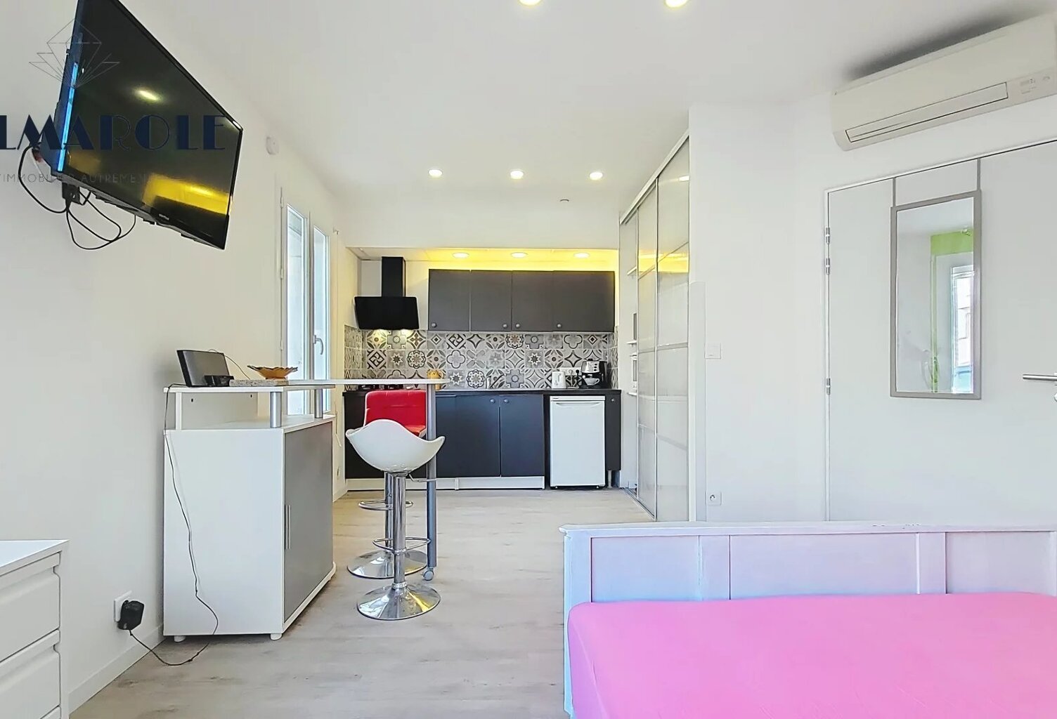 PERPIGNAN RUE DU STADIUM - STUDIO MEUBLE RENOVE — photo 1