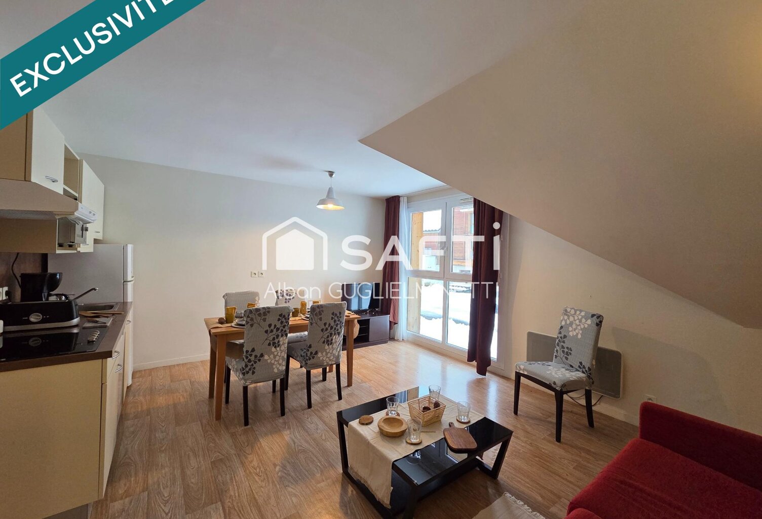 À vendre  Appartement T2 meublé à La Féclaz (Massif des Bauges, Savoie) — photo 1