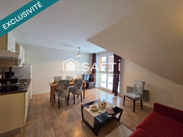 À vendre  Appartement T2 meublé à La Féclaz (Massif des Bauges, Savoie) — photo du bien