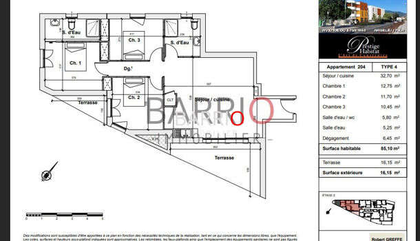 Appartement 4 pièces  à vendre Argelès-sur-Mer 66700