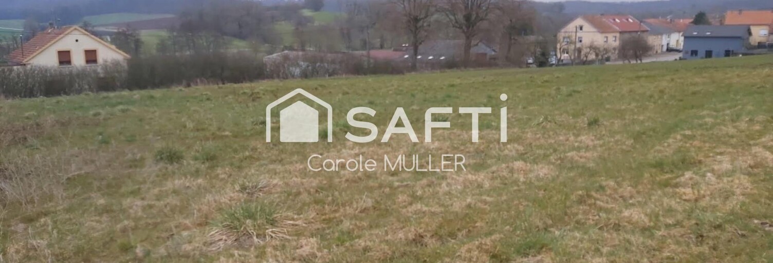 Terrain  1054 m² à vendre à Oudrenne (57970)