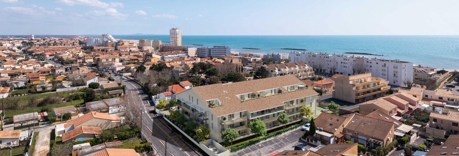 Appartement 3 Pièces 63 m² à vendre à Valras-Plage (34350)