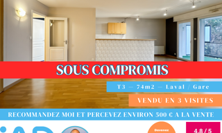 Appartement 3 Pièces 74 m² à vendre à Laval (53000)