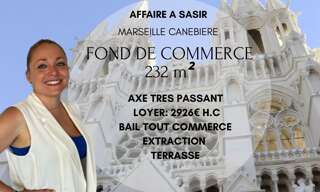 Commerce  232 m² à vendre à Marseille 1 (13001)