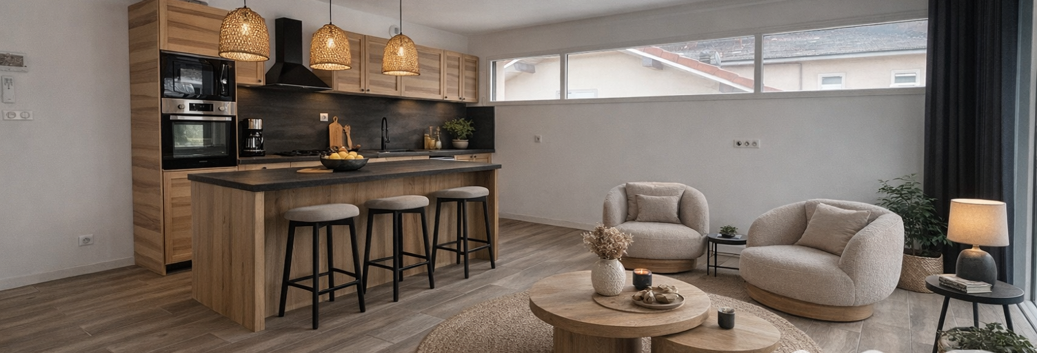 Appartement 3 Pièces 69 m² à vendre à Domène (38420)