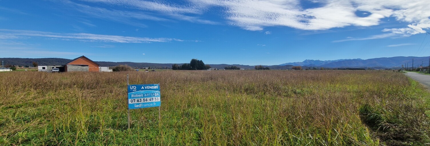 Terrain  843 m² à vendre à Baudreix (64800)