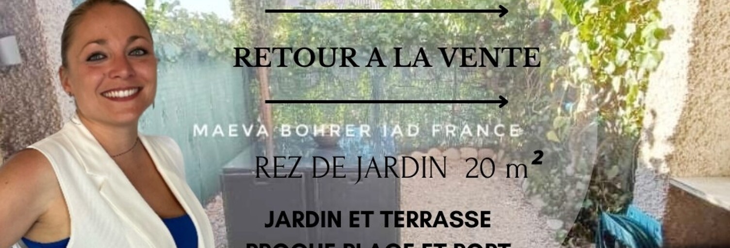 Appartement 1 Pièce 20 m² à vendre à Saint-Cyr-sur-Mer (83270)