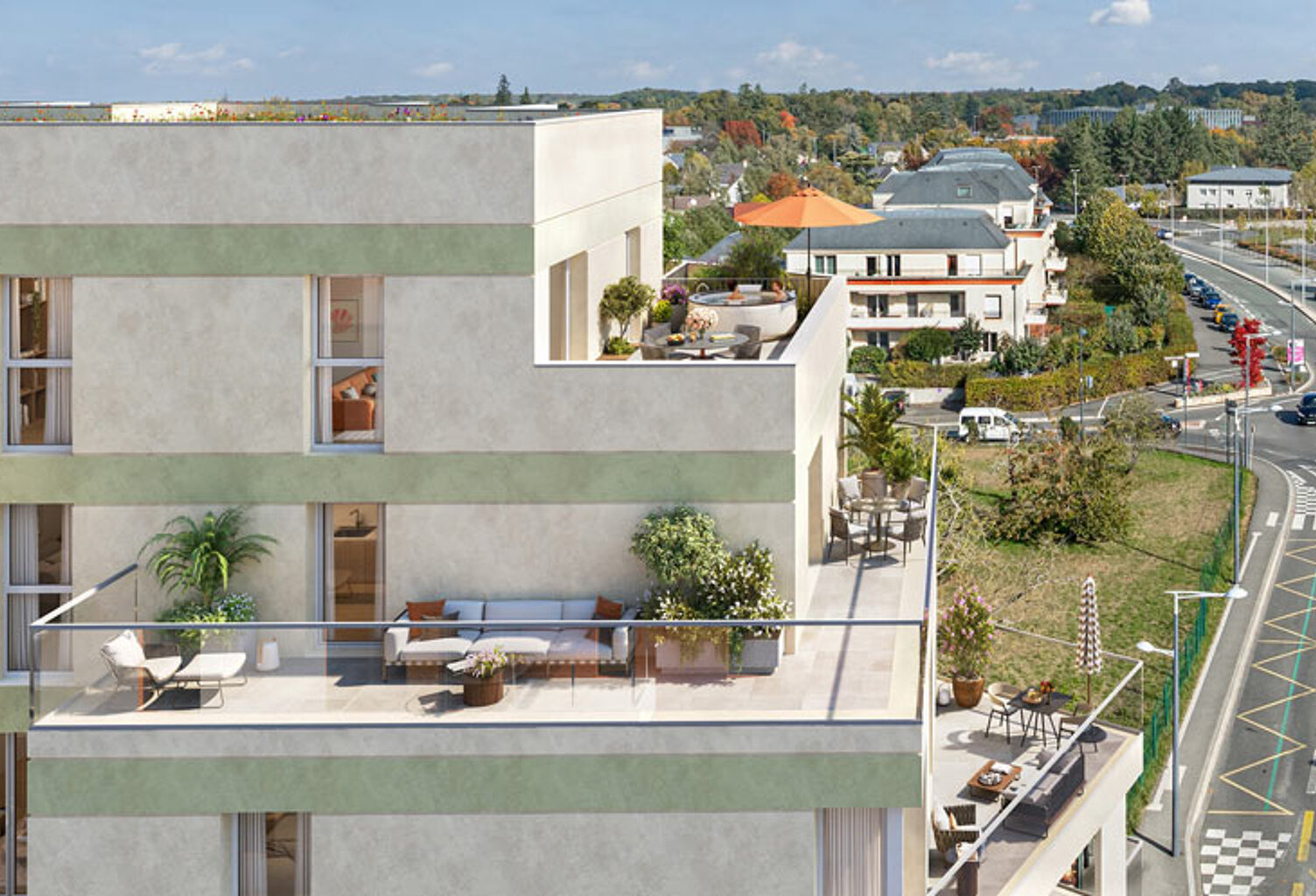 Découvrez, Les Terrasses de Jade à St Jean de Braye — photo 1